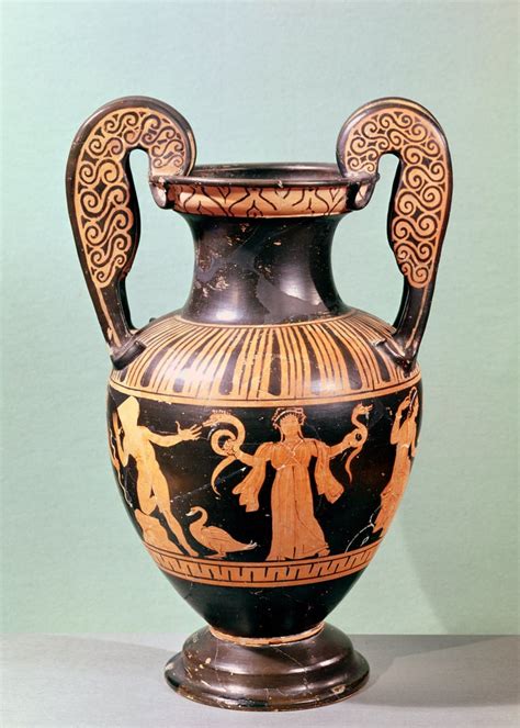 Red Figure Volute Krater Depicting Orestes And The Furies Late Th