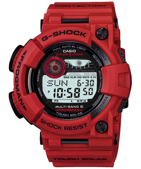 Casio G Shock Frogman Gwf And Gf All Models