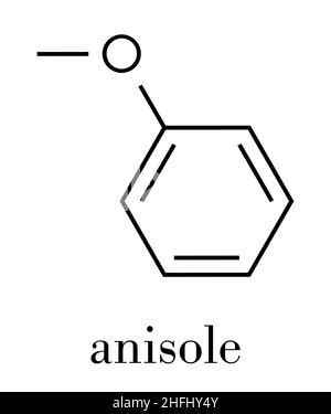 Mol Cula Qu Mica Anisol Se Utiliza En Fragancias Y Como Precursor