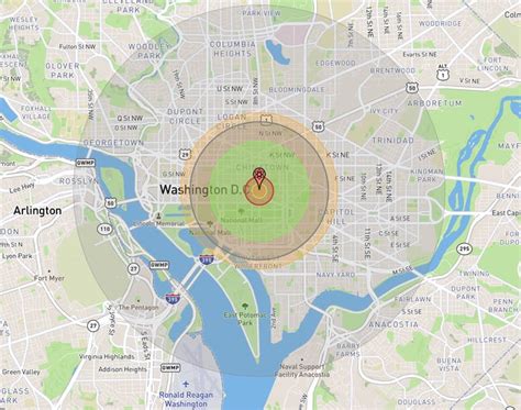 A Nuclear Attack Would Most Likely Target One Of 6 Us Cities Simulated