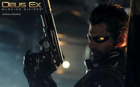 Adam Jensen HD Wallpaper Deus Ex Mankind Divided