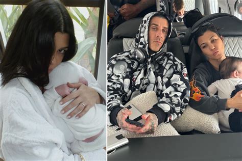 Kourtney Kardashian shares rare glimpse at baby Rocky in sweet family snap