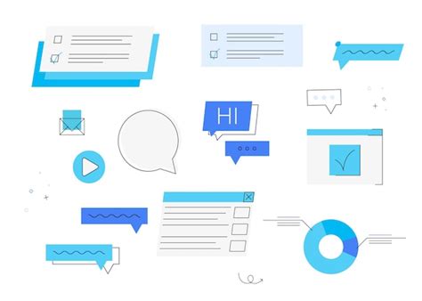 premium vector details  design set