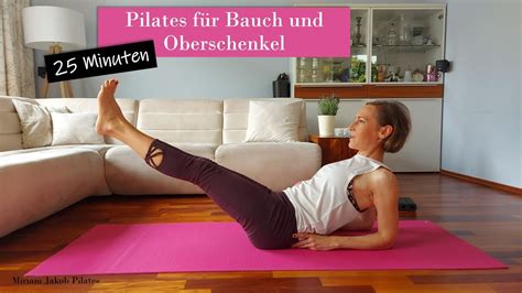 Pilates F R Bauch Und Oberschenkel Youtube