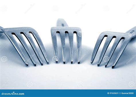 Fork in the kitchen stock image. Image of eating, dinner - 9163631