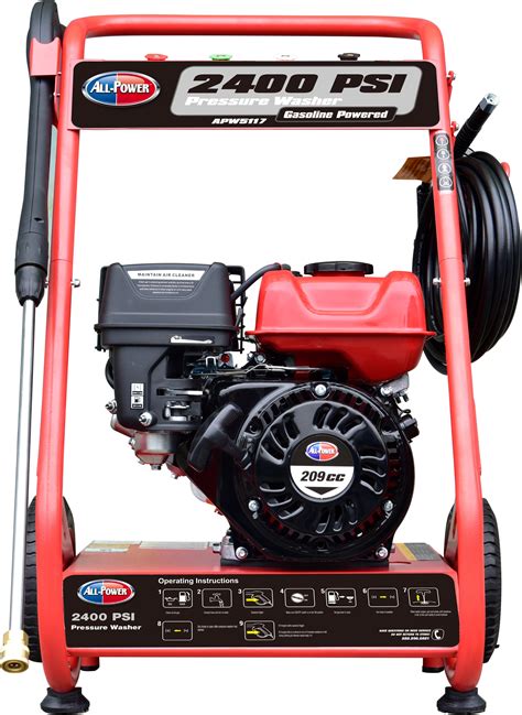 APW 5117 Pressure Washer 2400 PSI 2 5 GPM 5 Quick Connect S