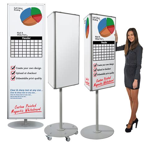 Huddle Board Rotating 3 Or 4 Sided Whiteboard Magiboards USA