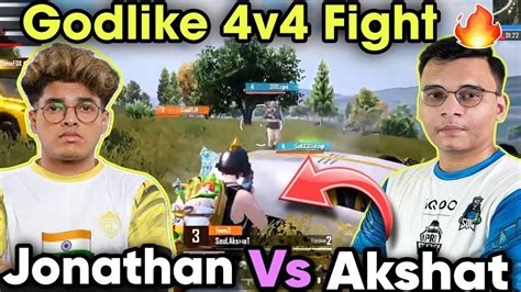 Godlike V Fight Jonathan Vs Soul Akshat Aditya Pure V Youtube