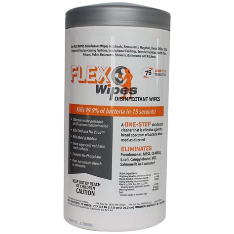 Flexwipes Disinfectant Wipes 75ct Canisters Everymarket