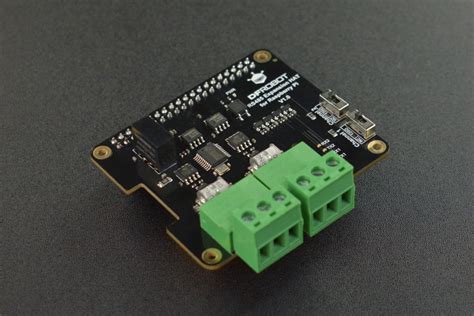 Dual Channel Raspberry Pi 4 RS485 Expansion Modbus HAT DFRobot