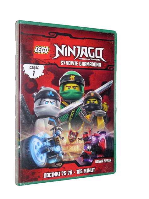 Dvd Lego Ninjago Synowie Garmadona Cz Folia Sklepy