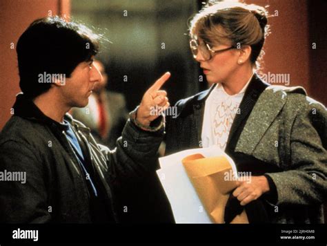 Dustin Hoffman Teri Garr Tootsie 1982 Stock Photo Alamy