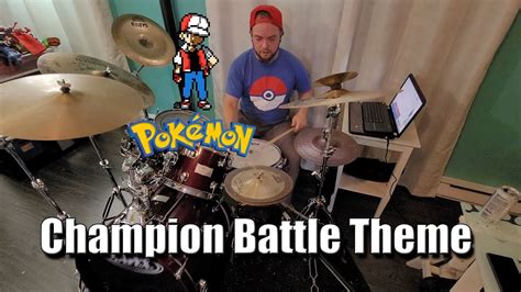 Pokémon Champion Battle Theme Drum Cover Youtube