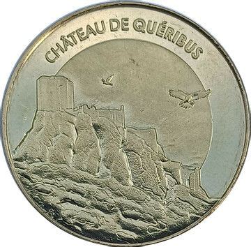 Jeton touristique Monnaie de Paris Château de Quéribus France