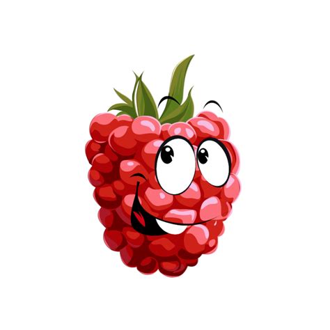 Raspberry Face Clipart Raspberry