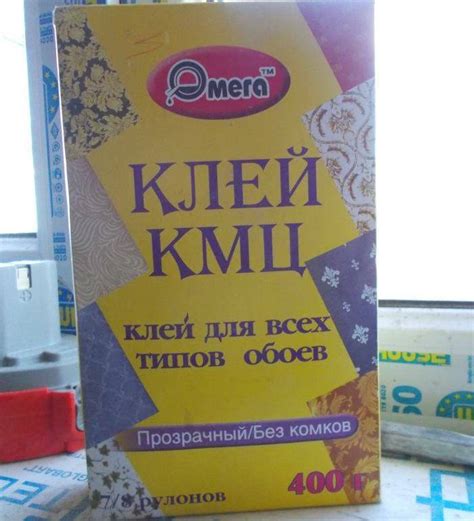 Обойный клей КМЦ