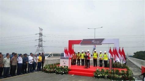 Hari Ini Jalan Tol Layang Jakarta Cikampek Ii Elevated Diresmikan