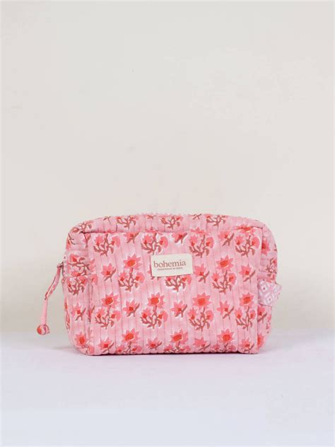 Posie Washbag Vintage Pink Bohemia Design