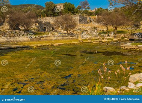 Kaunos Dalyan Mugla Turkey Ruins Of The Ancient City Of Kaunos Near