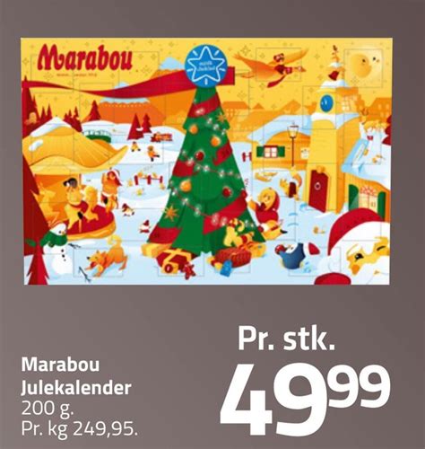 Marabou Julekalender Tilbud Hos Fleggaard