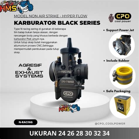 Jual CARBURETOR KARBURATOR KARBU PWK CPO N 24 26 28 30 32 34 CPO N