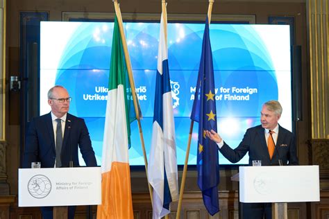 Mfa Finland 🇫🇮 On Twitter Fm Haavisto Honored To Welcome Irelands