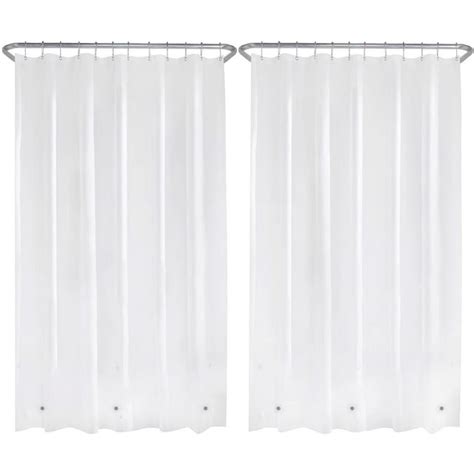 Liba Peva 8 Gauge Bathroom Shower Curtain Liner 72 W X 72 H 8g