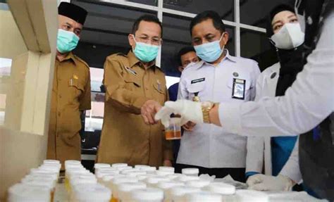 Wujudkan ASN Bebas Narkoba Sekda BNN Dan BKPSDM Kota Pantau Tes Urine