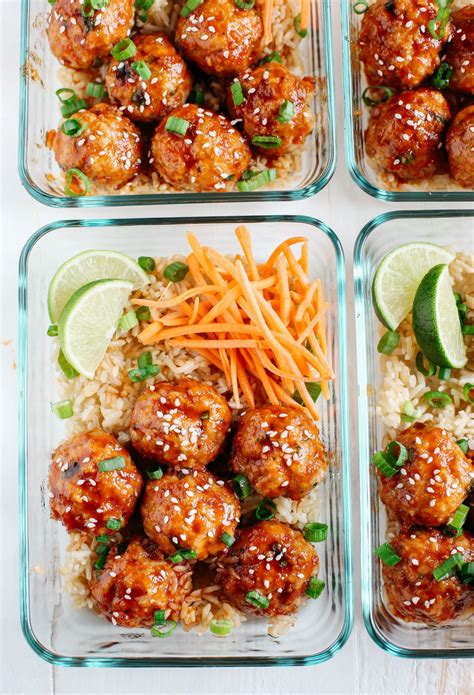 Honey Sriracha Glazed Meatballs Eat Yourself Skinny