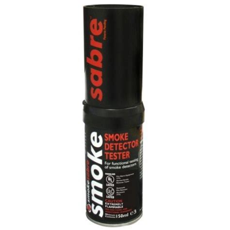 Smoke Sabre Aerosol Smoke Detector Tester 150ml Jk Fire