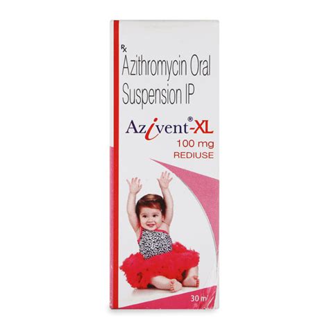 Azivent XL 100mg Rediuse Oral Suspension 30ml Jeevandip