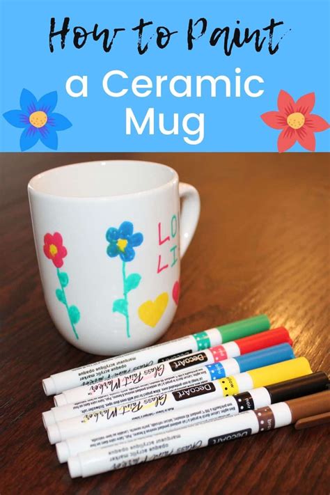 How To Paint Ceramic Mugs Dishwasher Safe Simply Full Of Delight