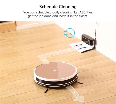 Pcs Ilife A Plus Robot Vacuum Mop Cleaner