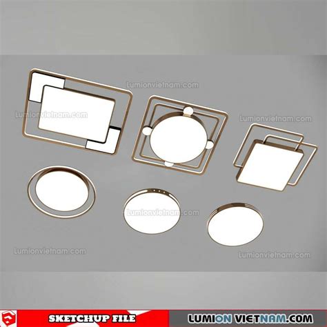 230705 Ceiling Light Sketchup 3d Models