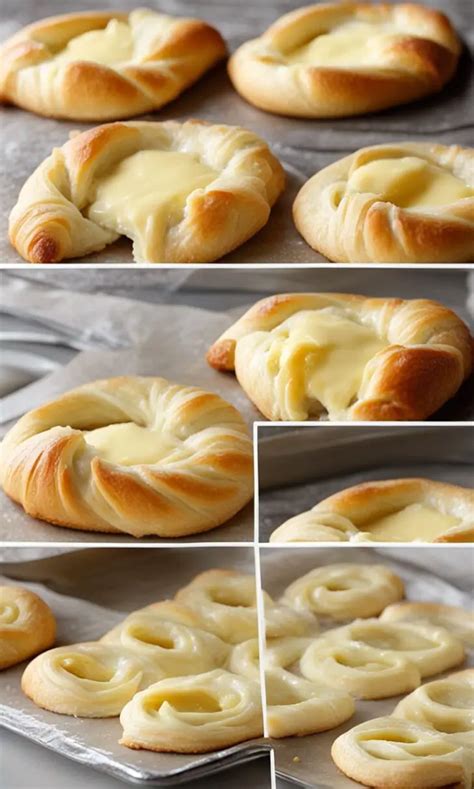 Deliciously Divine Crescent Cheese Danish Recipe For Breakfast Lovers