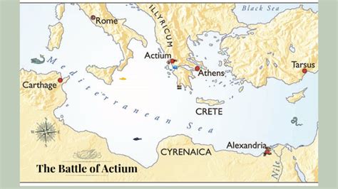 Battle Of Actium Map