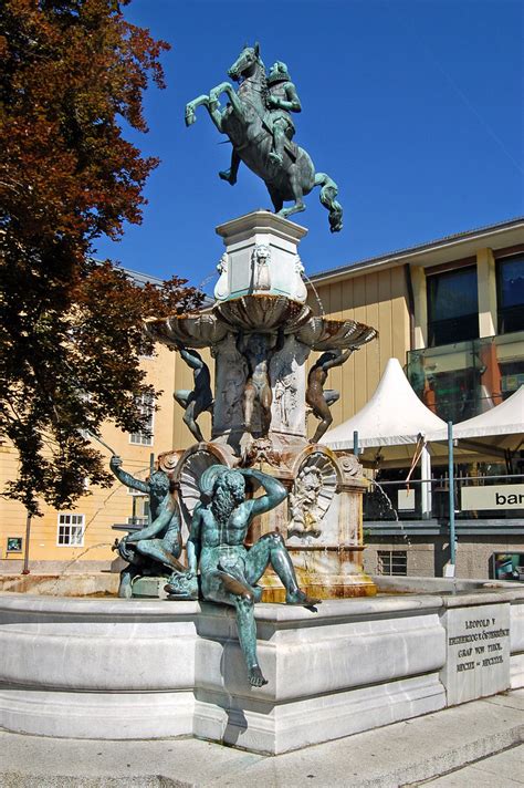 Innsbruck Brunnen Zu Ehren Leopold V Innsbruck Ist Flickr