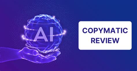 Copymatic Review 2025 An Affordable AI Copywriting Software