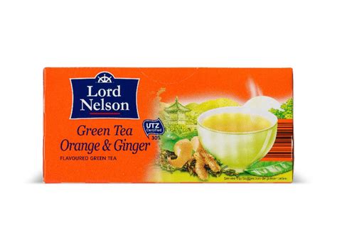 Groene Thee Sinaasappel Gember LIDL