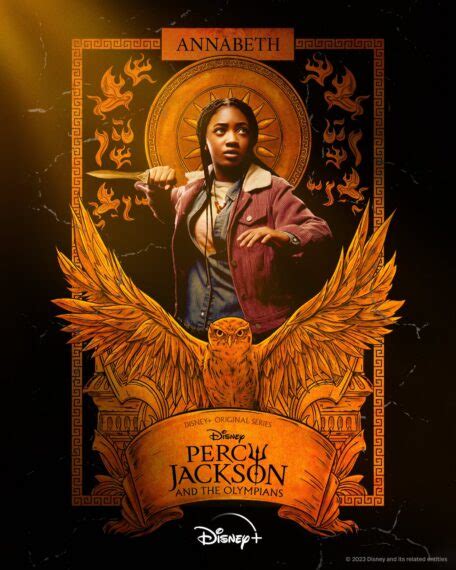 Disney+ revela pôsteres dos personagens de 'Percy Jackson e os ...