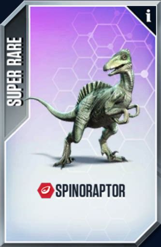 Spinoraptor Jurassic World The Game Wiki Fandom