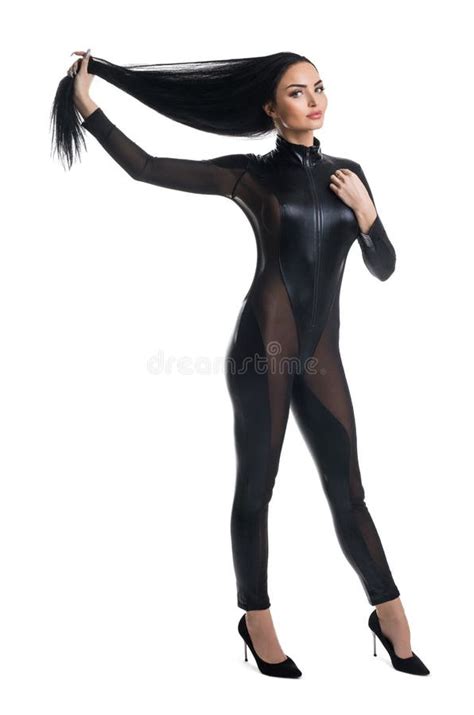 Seductive Brunette With Curly Hair Posing Nude Stock Image Image Of Brunette Temptress 58269179