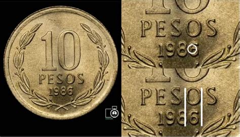 Monedas De 10 Pesos Con El ángel Chilenas Más Valiosas Numismática