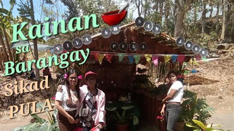 Kainan Sa BarangayBrgy Pula Canlaon City Pasayaw Festival 2024 YouTube