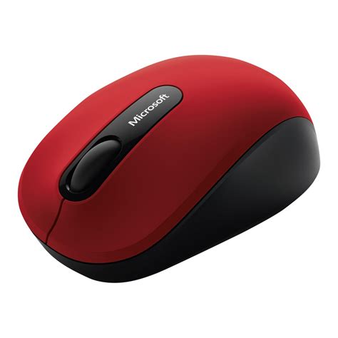 Microsoft Bluetooth Mobile Mouse 3600 - mouse - Bluetooth 4.0 - dark red | Grand & Toy