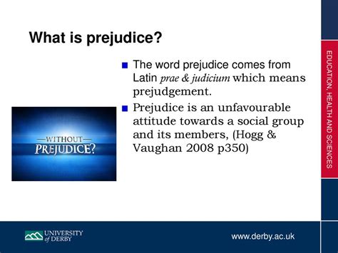 Learning Outcomes Discuss The Meaning Of Prejudice Ppt Download