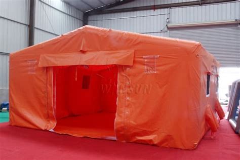 Military Grade Inflatable Shelter For Emergency Use Zhengzhou Winsun