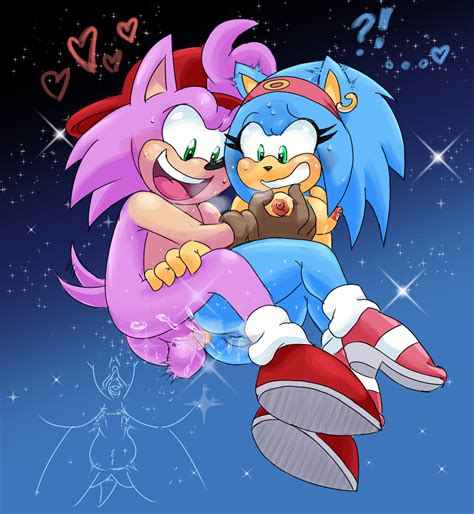 Rule 34 1boy Amy Rose Anal Anthro Blue Fur Exposed Torso Female Footwear Green Eyes Handwear