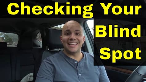 Checking Your Blind Spot Before Turning Driving Lesson Youtube