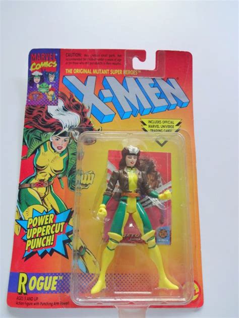 Vintage X Men Rogue Action Figure 1994 Etsy Action Figures Rogues